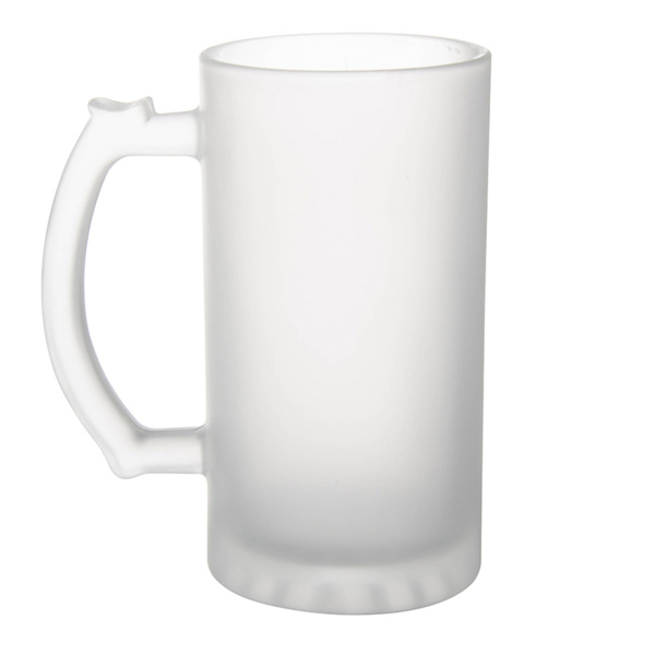 Frosted Glass Beer Mug Thumbnail
